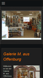 Mobile Screenshot of galerie-m.de